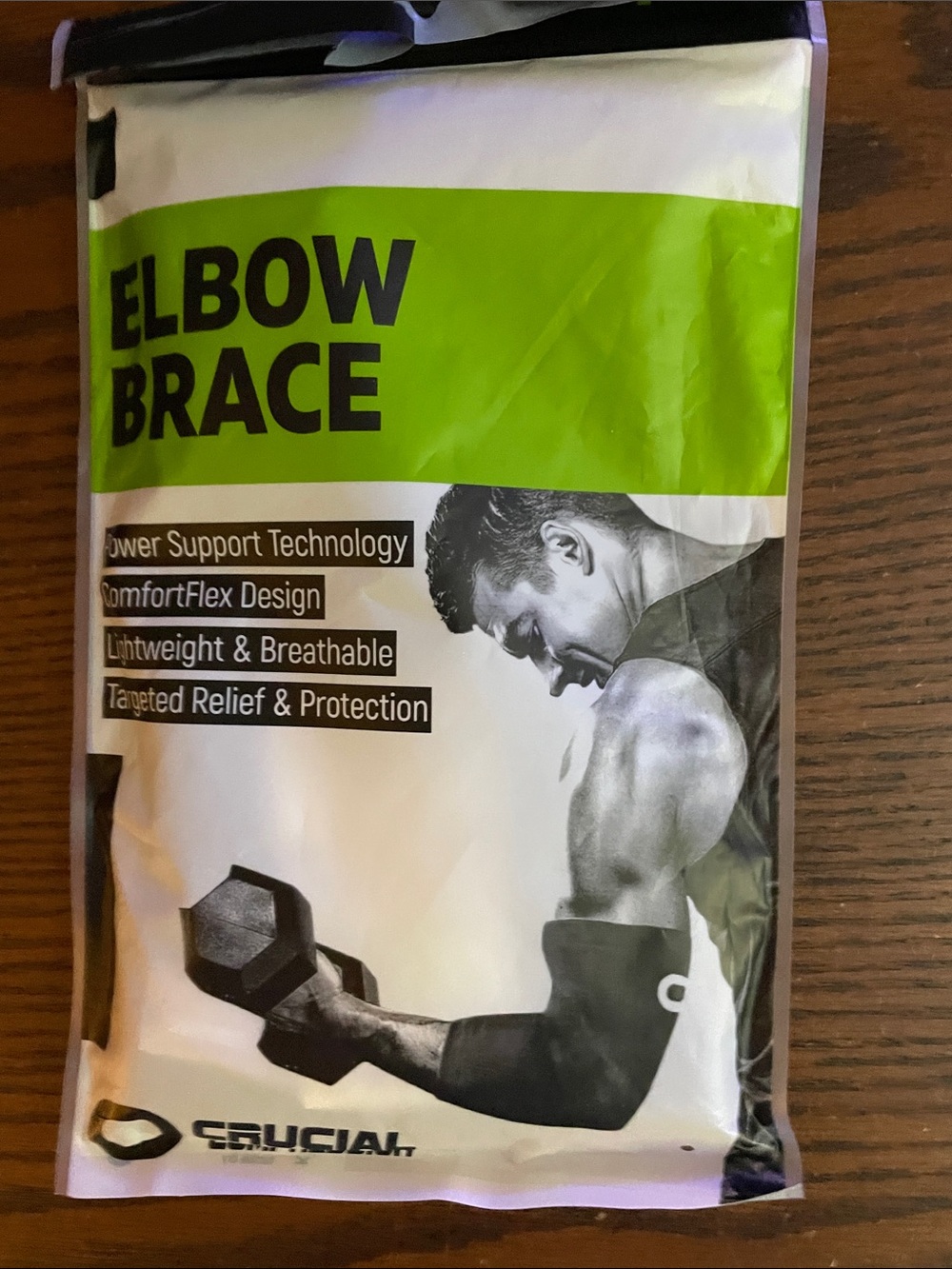Crucial Elbow Brace Sleeve — Black